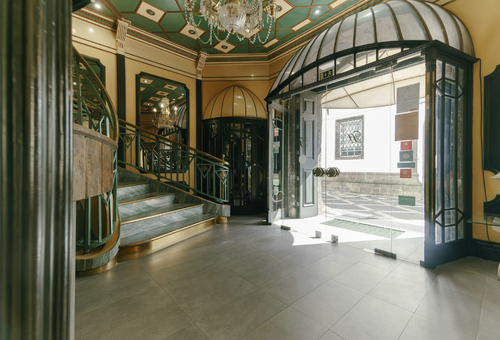 Lobby des Hotel Talisman auf den Azoren