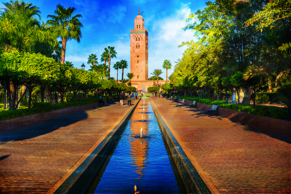 Koutoubia-Moschee in Marrakesch