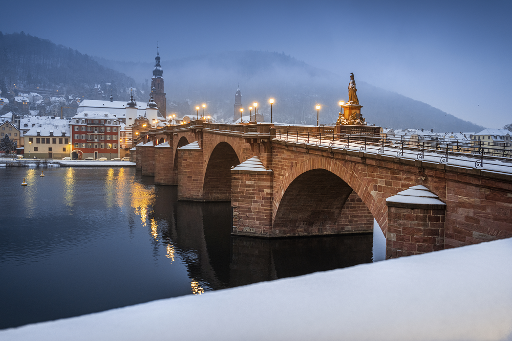 Heidelberg im Winter