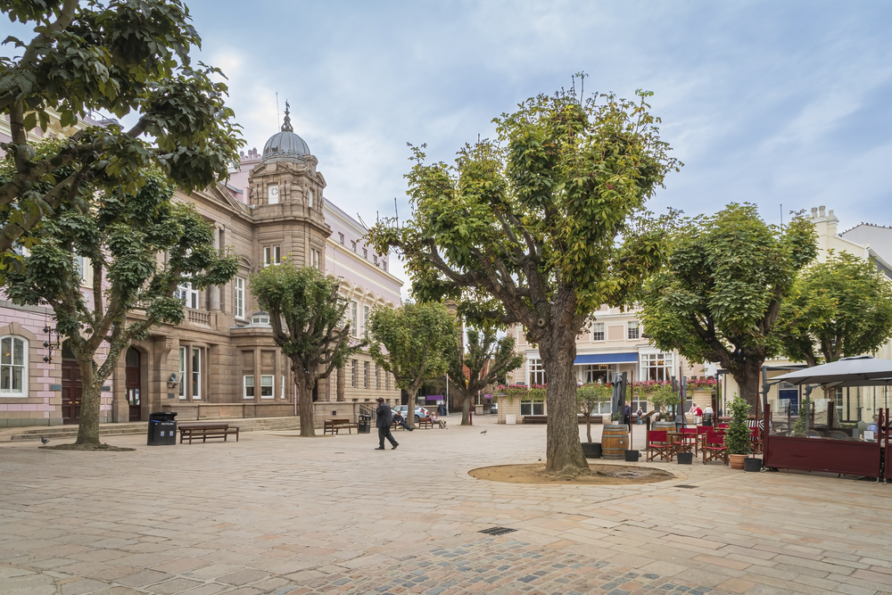 Platz in St. Helier